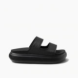 Reef Women's Cushion Bondi 2 Bar Sandals - Black