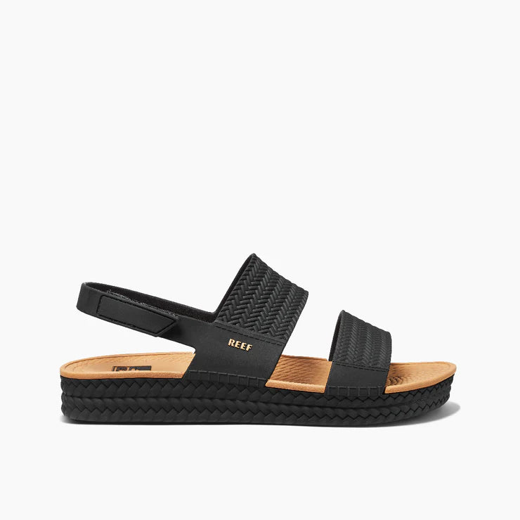 Reef Women's Water Vista Sandals - Black/Tan