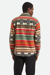 Brixton Men's Bowery Long Sleeve Arctic Stretch Fleece