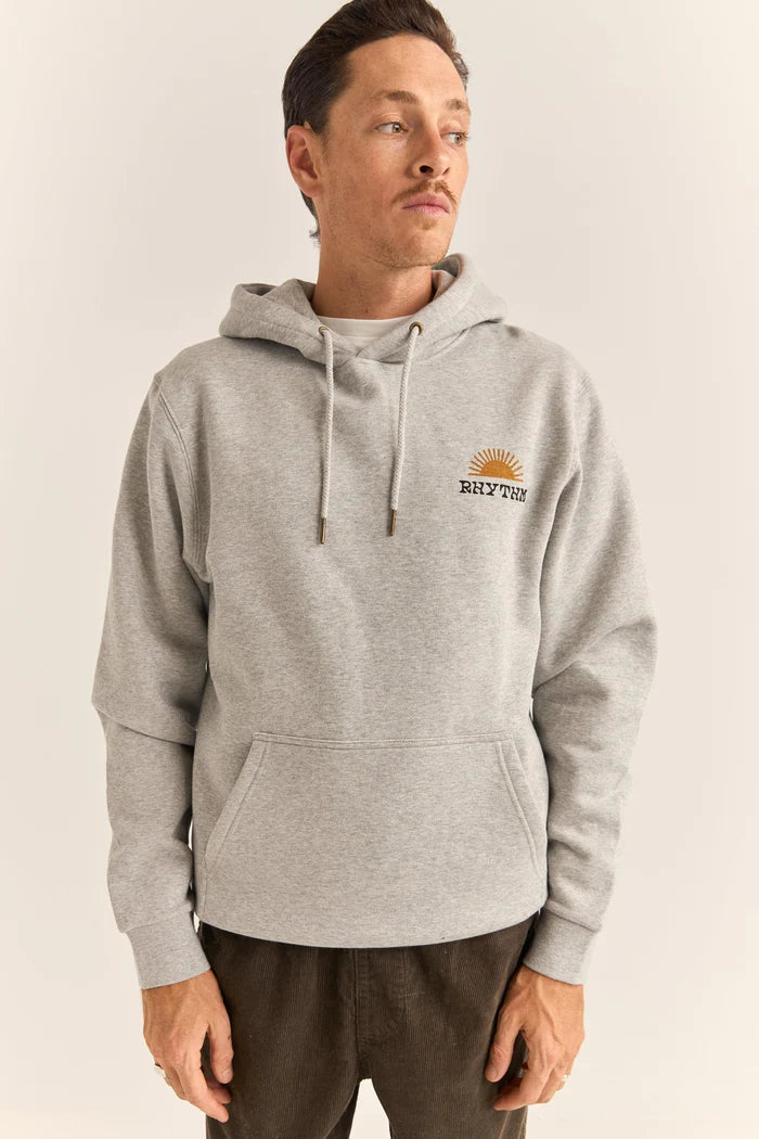 Rhythm Awake Fleece Hoodie - Grey Heather