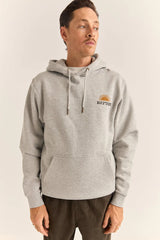 Rhythm Awake Fleece Hoodie - Grey Heather