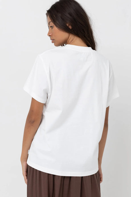 Rhythm Classic Band Tee - White