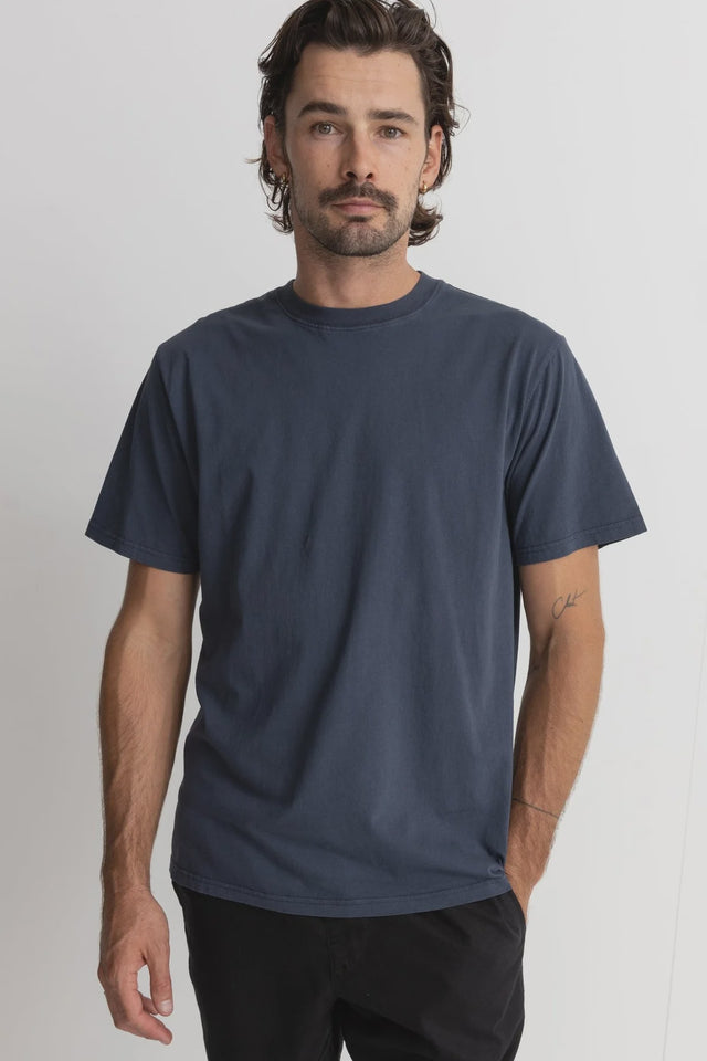 Rhythm Classic Vintage Tee - Worn Navy