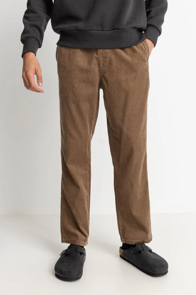 Rhythm Cord Jam Pant - Oak