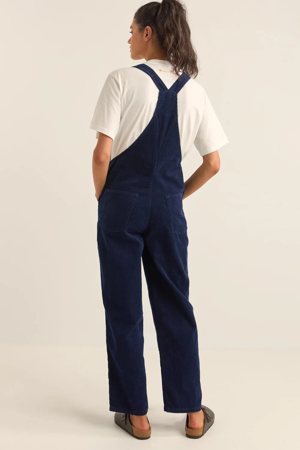 Rhythm Cord Overalls - Navy