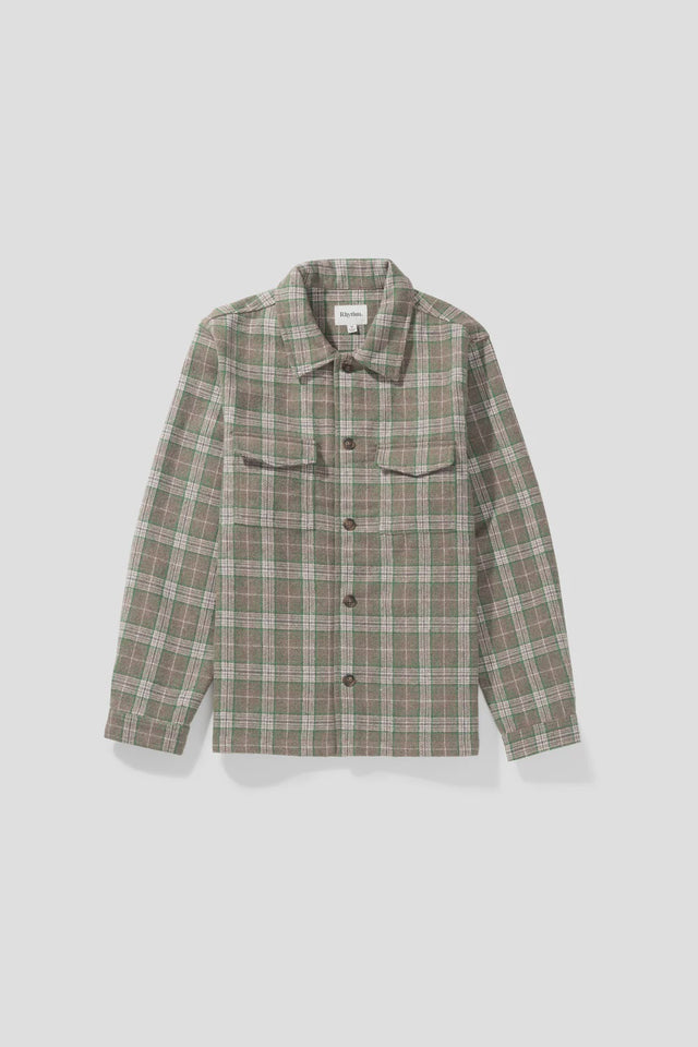 Rhythm Criss Overshirt - Cedar