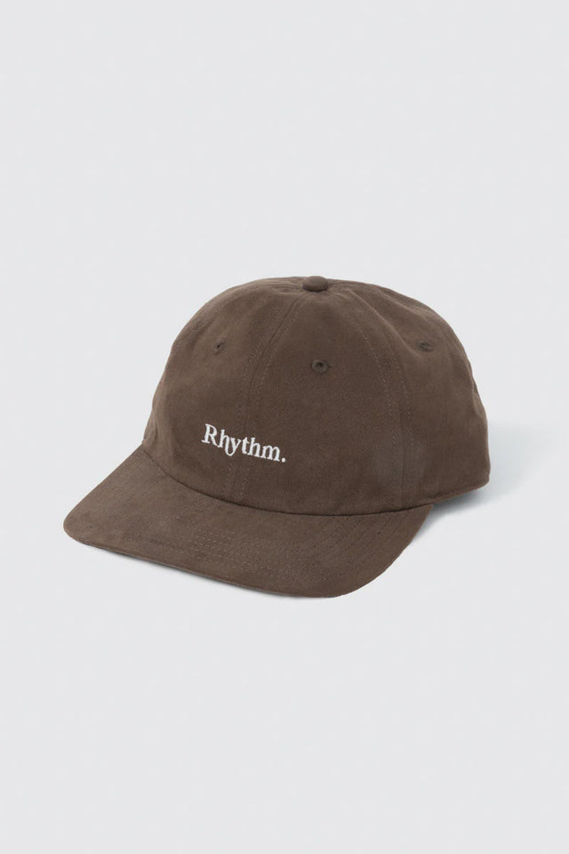 Rhythm Essential Brushed Twill Cap - Vintage Brown