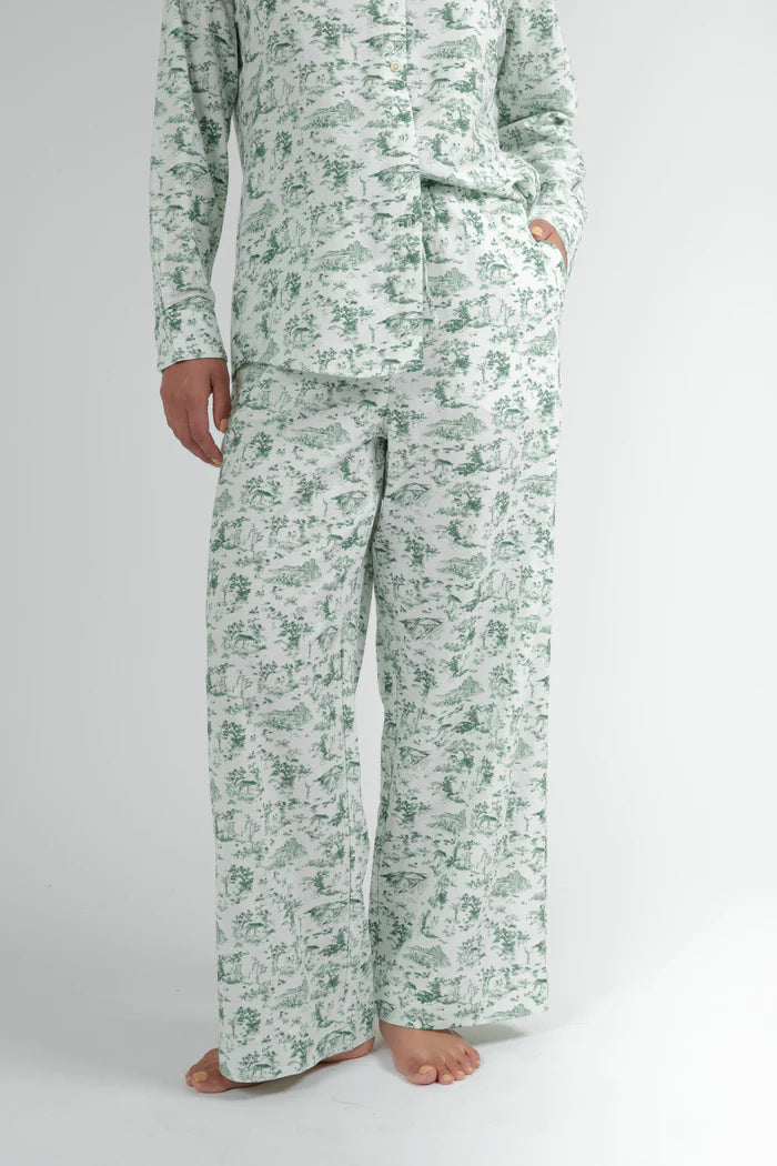 Rhythm Holiday Pajama Pant - Green