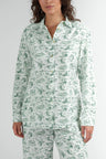 Rhythm Holiday Pajama Shirt - Green