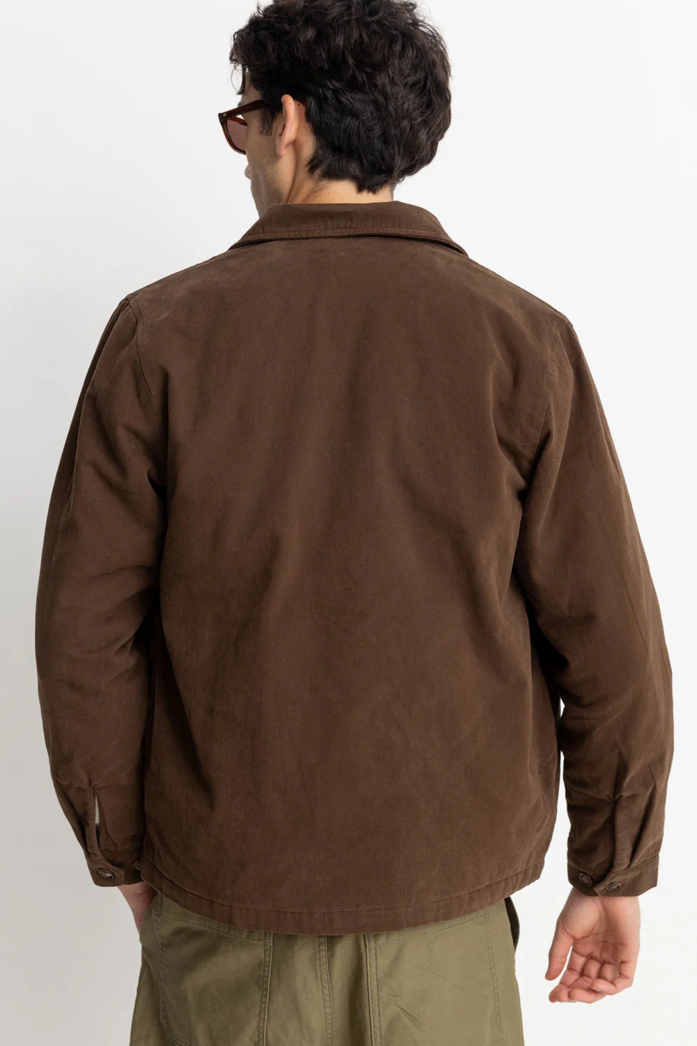 Rhythm Insulated Overshirt - Chocolate