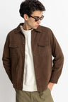 Rhythm Insulated Overshirt - Chocolate
