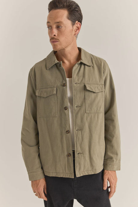 Rhythm Insulated Overshirt - Fatigue