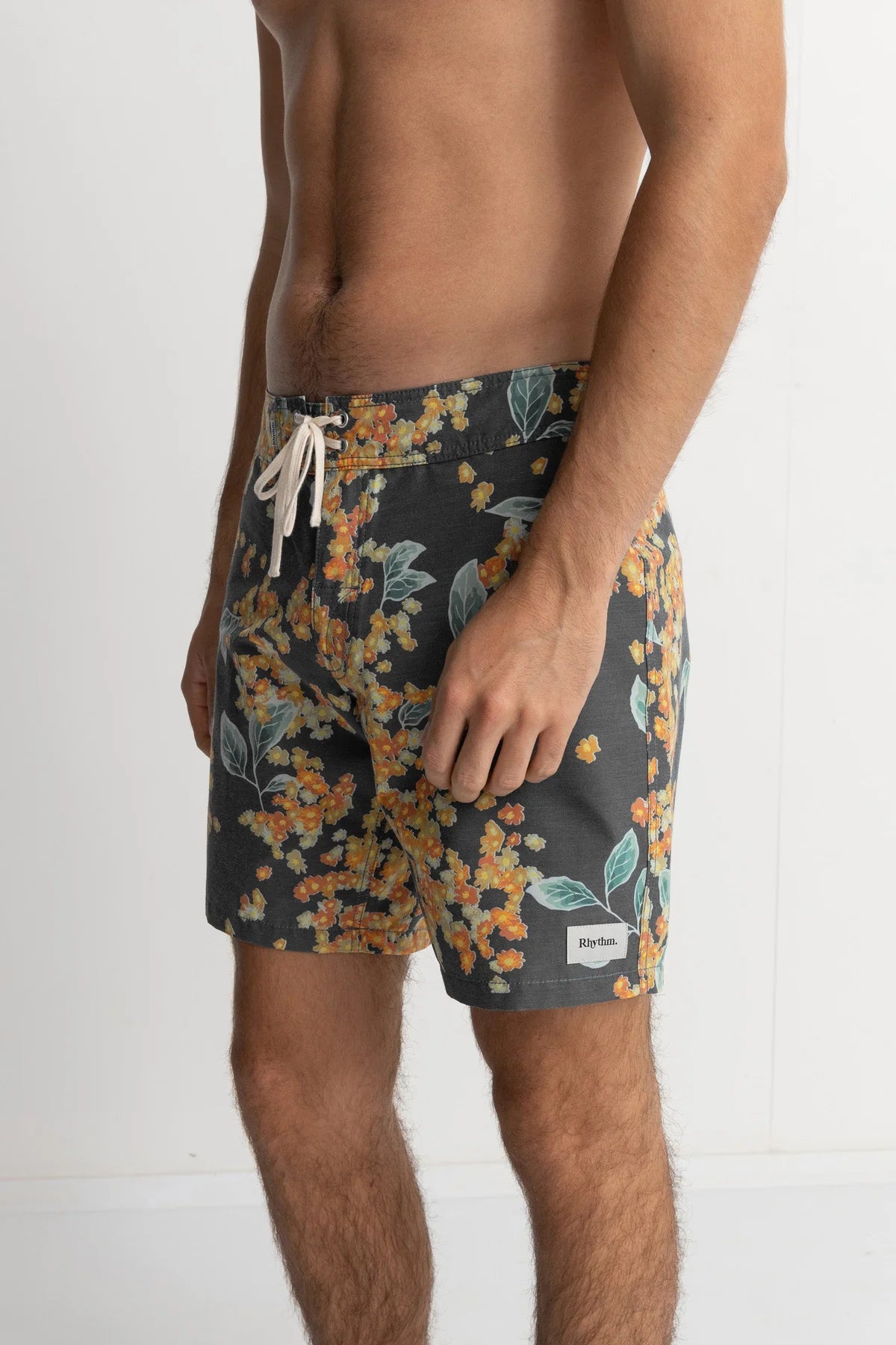 Rhythm Isle Floral Trunk - Dark Navy