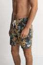 Rhythm Isle Floral Trunk - Dark Navy