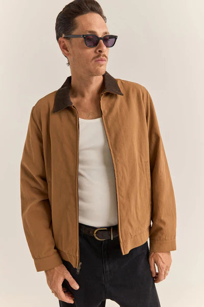 Rhythm James Jacket - Tobacco