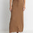 Rhythm Jossie Knit Maxi Skirt - Chocolate