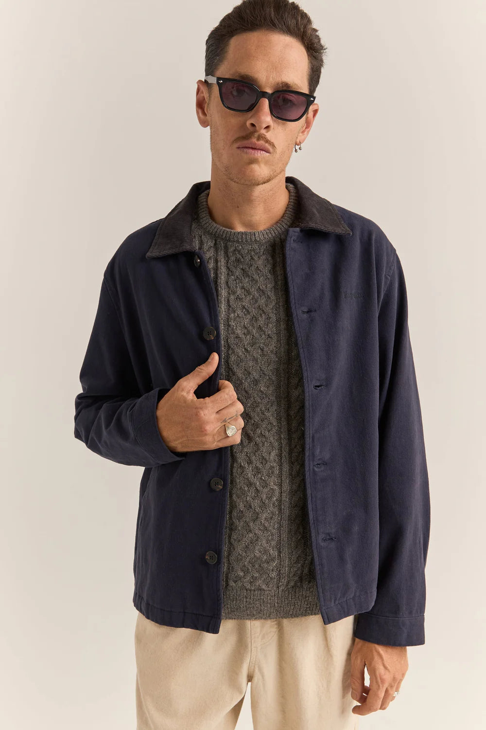 Rhythm Langley Jacket - Dark Navy