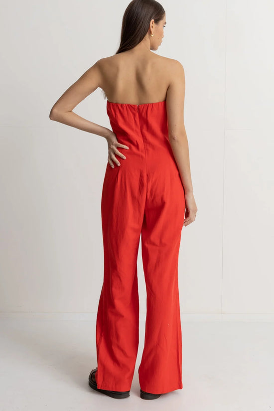 Load image into Gallery viewer, Rhythm Mimi Jumpsuit Red - Sand
