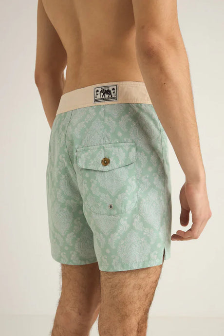 Rhythm Ornate Heritage Trunk - Seafoam