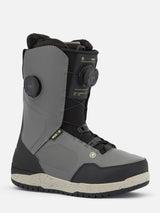Ride Hera women's snowboard boot in gray and black with dual BOA dials