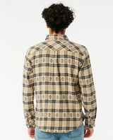 Rip Curl Archive Flannel Shirt - Cement