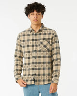 Rip Curl Archive Flannel Shirt - Cement