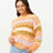 Rip Curl Beach Party Jaquard Crew Sweater - Peach