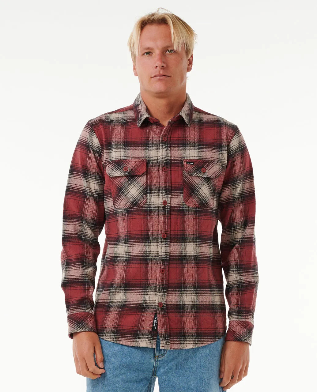 Rip Curl Count Flannel Shirt - Apple Butter