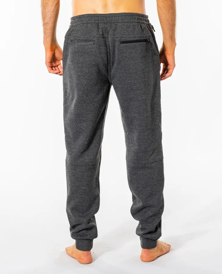 Rip Curl Departed Anti-Series Trackpant - Charcoal Marle