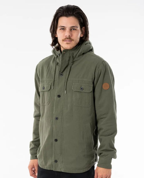 Rip Curl Gibbos Jacket - Dark Olive