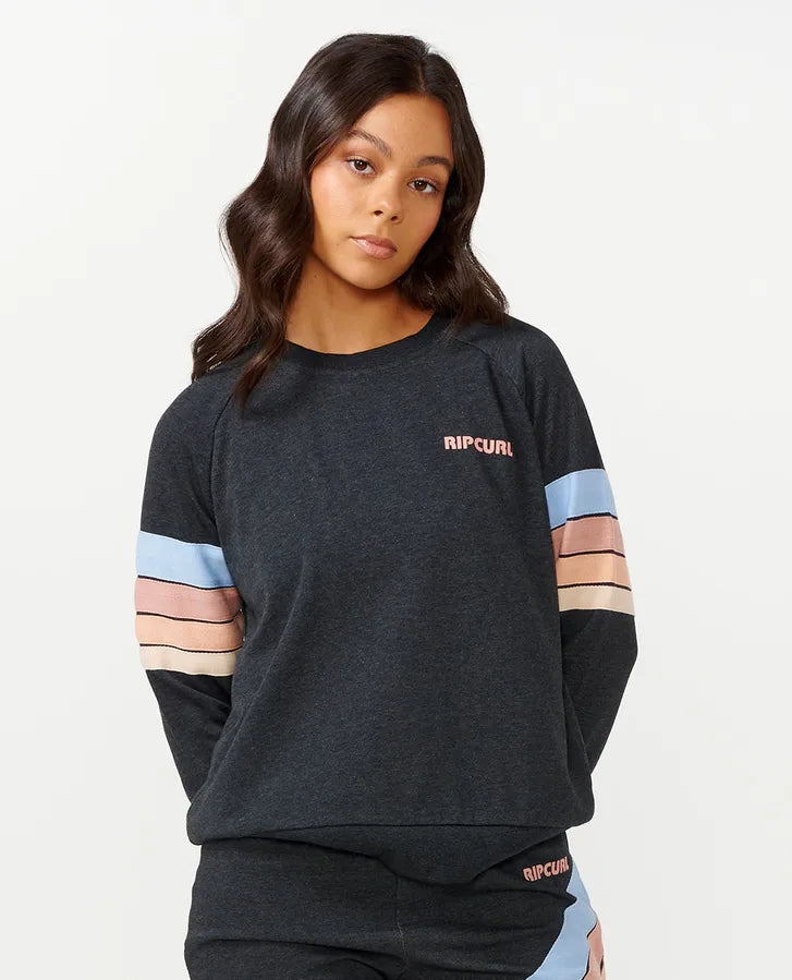 Rip Curl High Tide Surf Raglan Crew