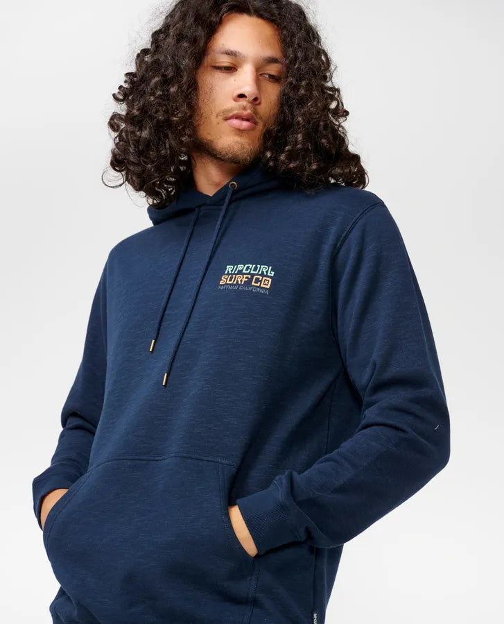 Rip Curl Hoffman Hoodie - Washed Navy