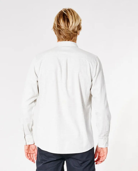 Rip Curl Ourtime Long Sleeve Shirt - Off White