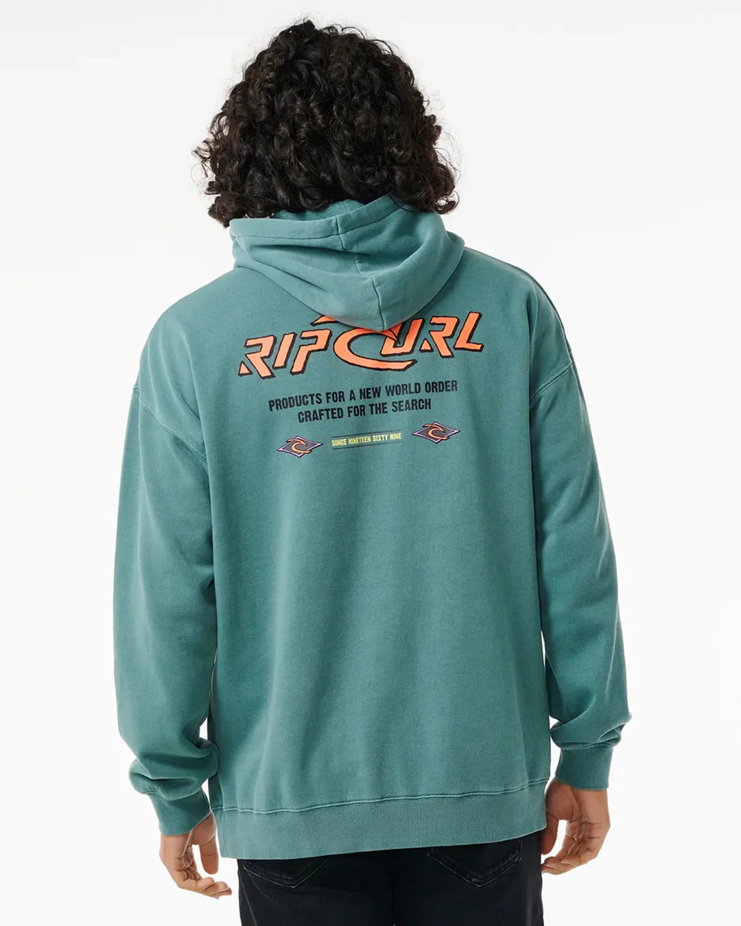 Rip Curl Quest Hoodie - Bluestone