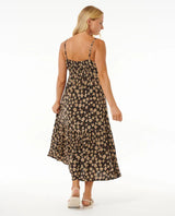 Rip Curl Soleil Button Through Maxi Dress- Black