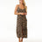 Rip Curl Soleil Button Through Maxi Dress- Black