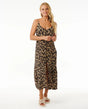 Rip Curl Soleil Button Through Maxi Dress- Black