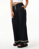 Rip Curl Soleil Wide Leg Pant - Black