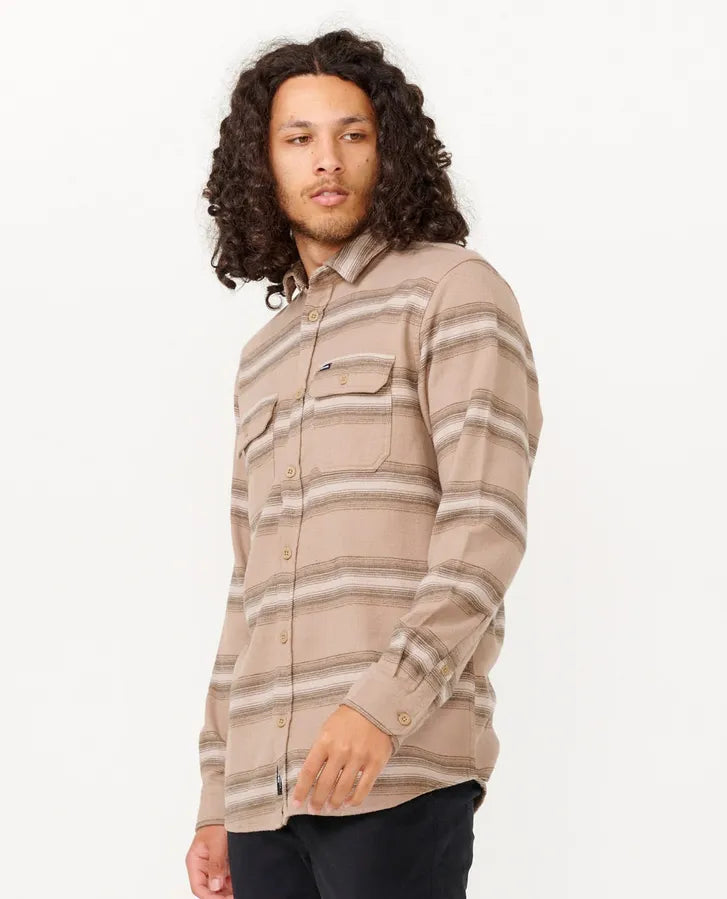 Rip Curl Steaz Flannel - Sand Dune