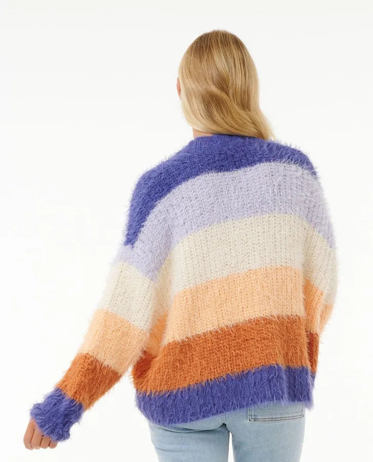 Rip Curl The Search Stripe Cardigan - Multico