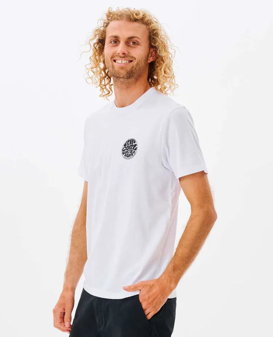 Rip Curl Wetsuit Icon Tee - White