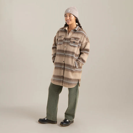 Roark Amberley Long Coat - Saddle