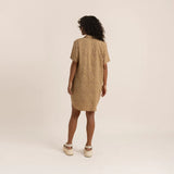 Roark Bless Up Dress - Caramel Leopard