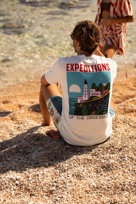 Roark Expeditions Of The Obsessed Premium Tee - Off White