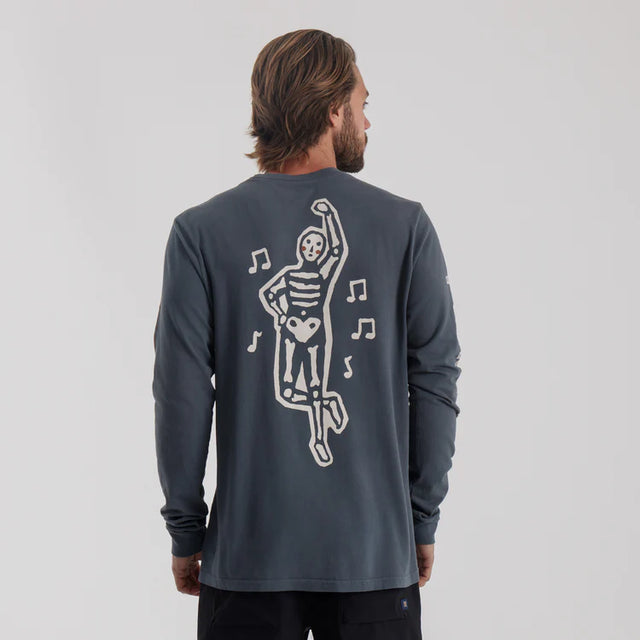 Roark Folk Yeah Long Sleeve Tee - Cotton