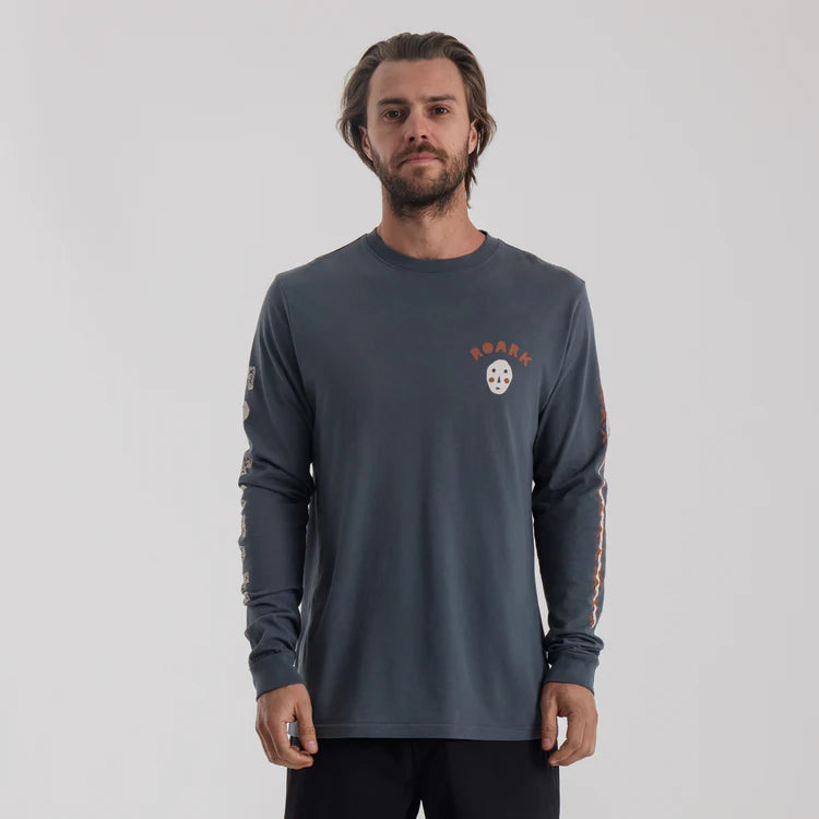 Roark Folk Yeah Long Sleeve Tee - Cotton