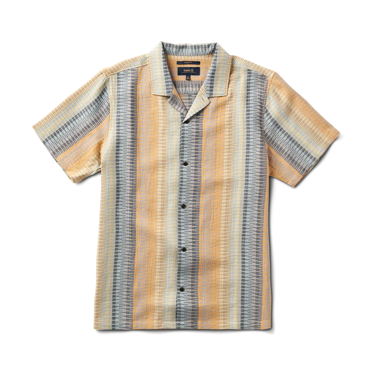 Roark Gonzo Camp Collar Shirt - Honey Mead