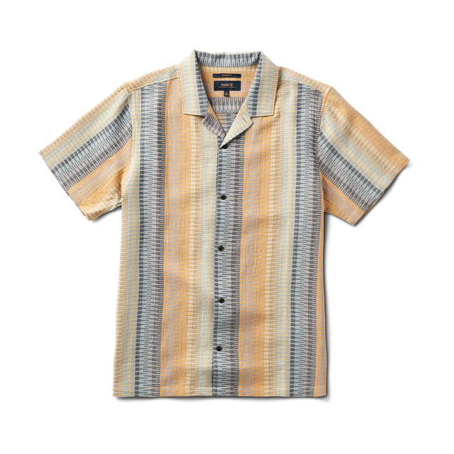 Roark Gonzo Camp Collar Shirt - Honey Mead