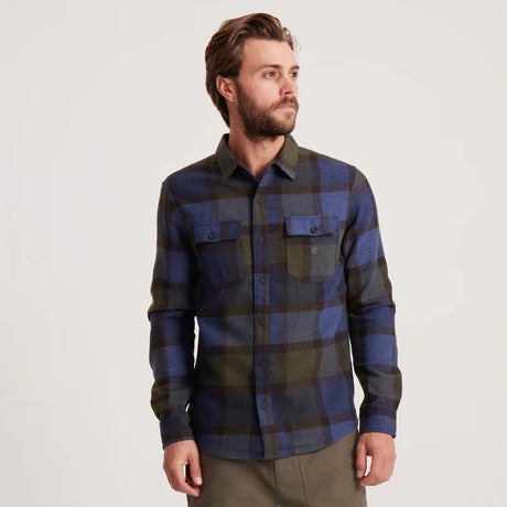 Roark Nordsman Flannel - Navy Plaid