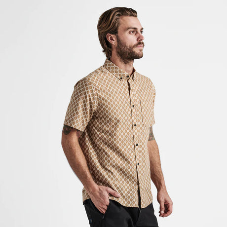 Roark Scholar Oxford Shirt - Pignoli